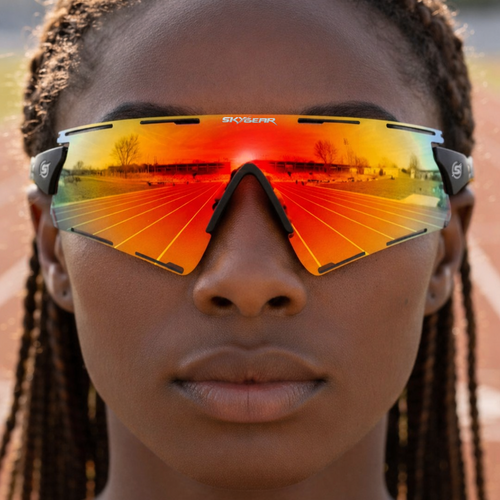 FUSION – Lunettes de Sport Teinte Bleue | Contrastes Nets Multi-Conditions